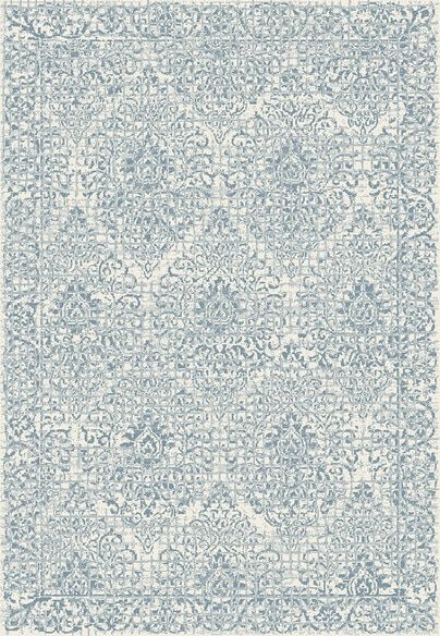 Dynamic Rugs NAVI 4008-501 Light Blue and Ivory